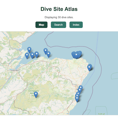 Dive Site Atlas